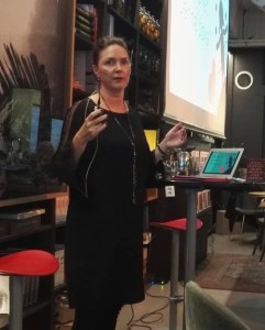 Nora på Litteraturhuset i Trondheim september 2018